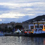 Le Port d'Ajaccio au couleur du tour